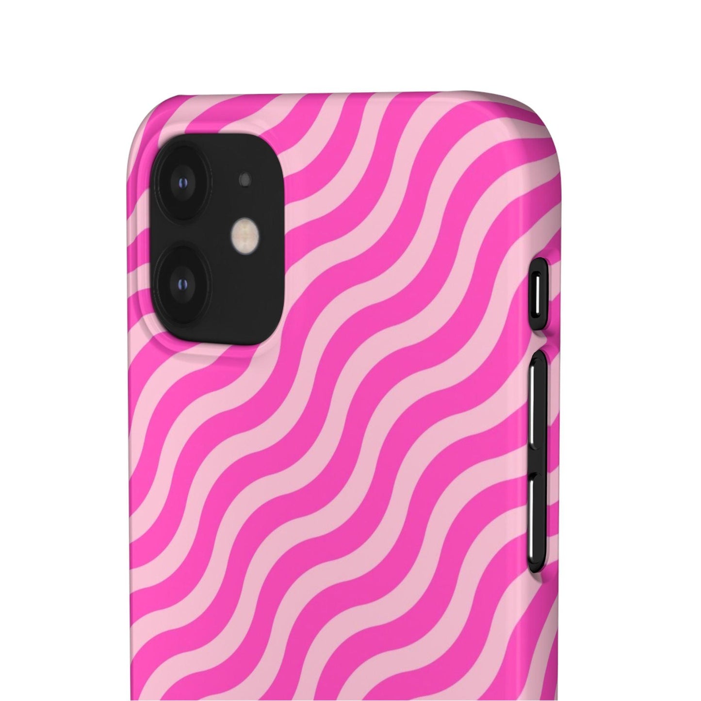 Waveicious Pink Snap iPhone Cases