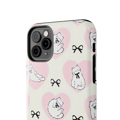 Kitty Love Affair Tough iPhone Cases