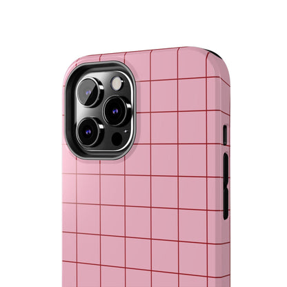 why not? Quirky Tough iPhone Cases - Pink & Red