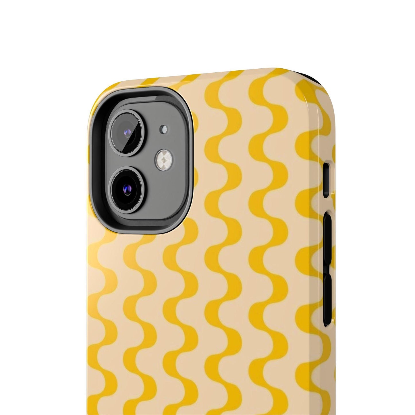 Yellow Dancing Dunes Tough iPhone Cases