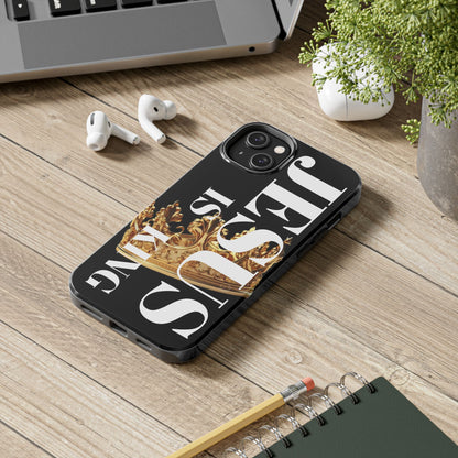 Jesus is King iPhone Cases