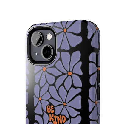 Be Kind Floral Tough iPhone Cases