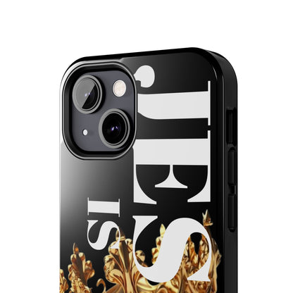 Jesus is King iPhone Cases