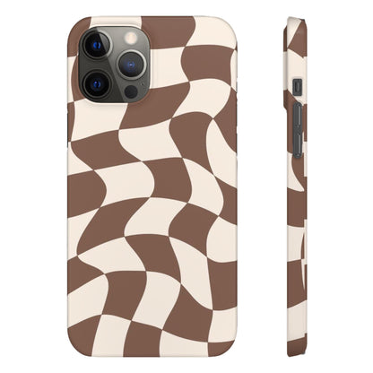 Mocha Mirage Snap iPhone Cases