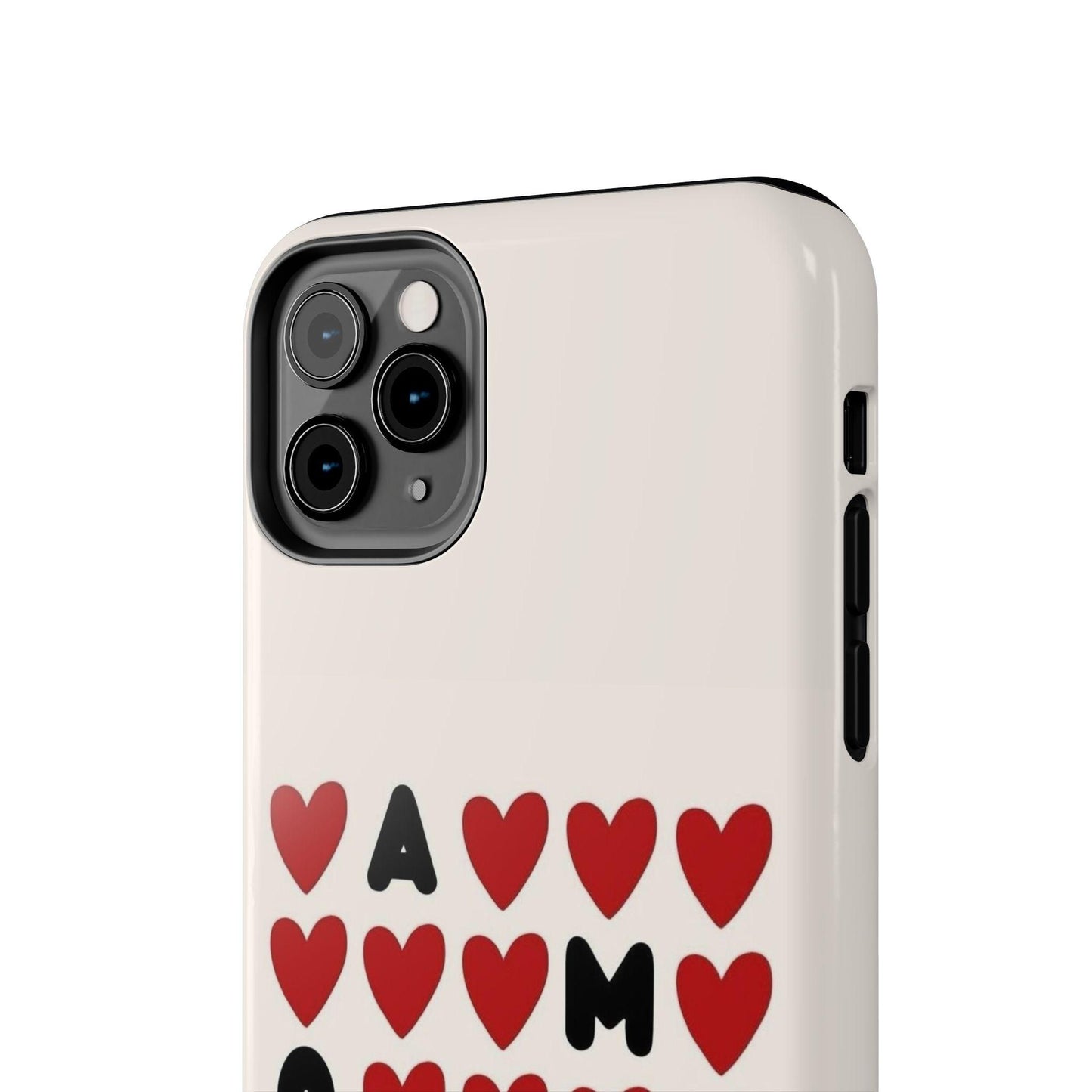 Amour Valentines Hearts Tough iPhone Cases