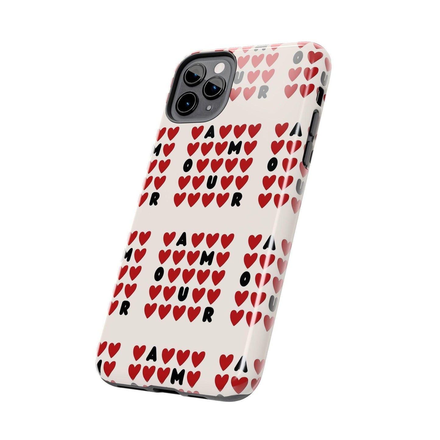 AMOUR Valentines iPhone Cases