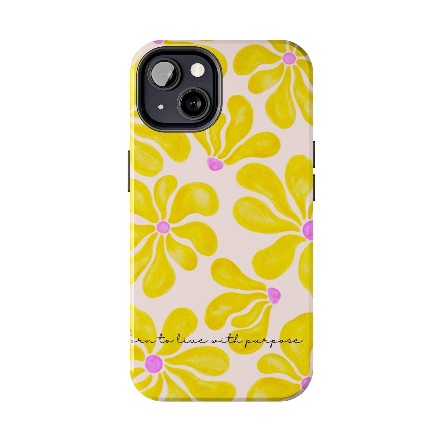 Sunshine Floral Tough iPhone Cases