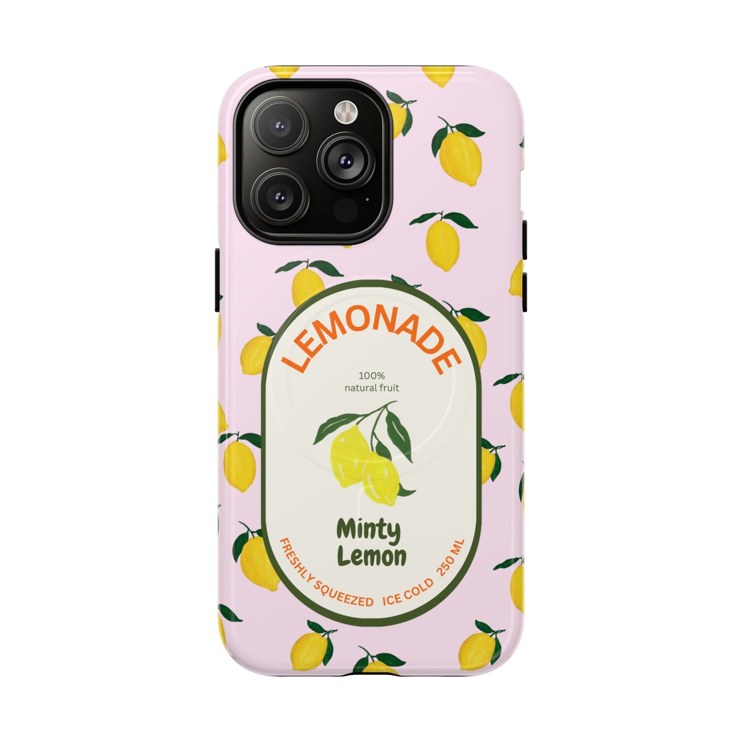 Minty Lemon MagSafe Phone Case