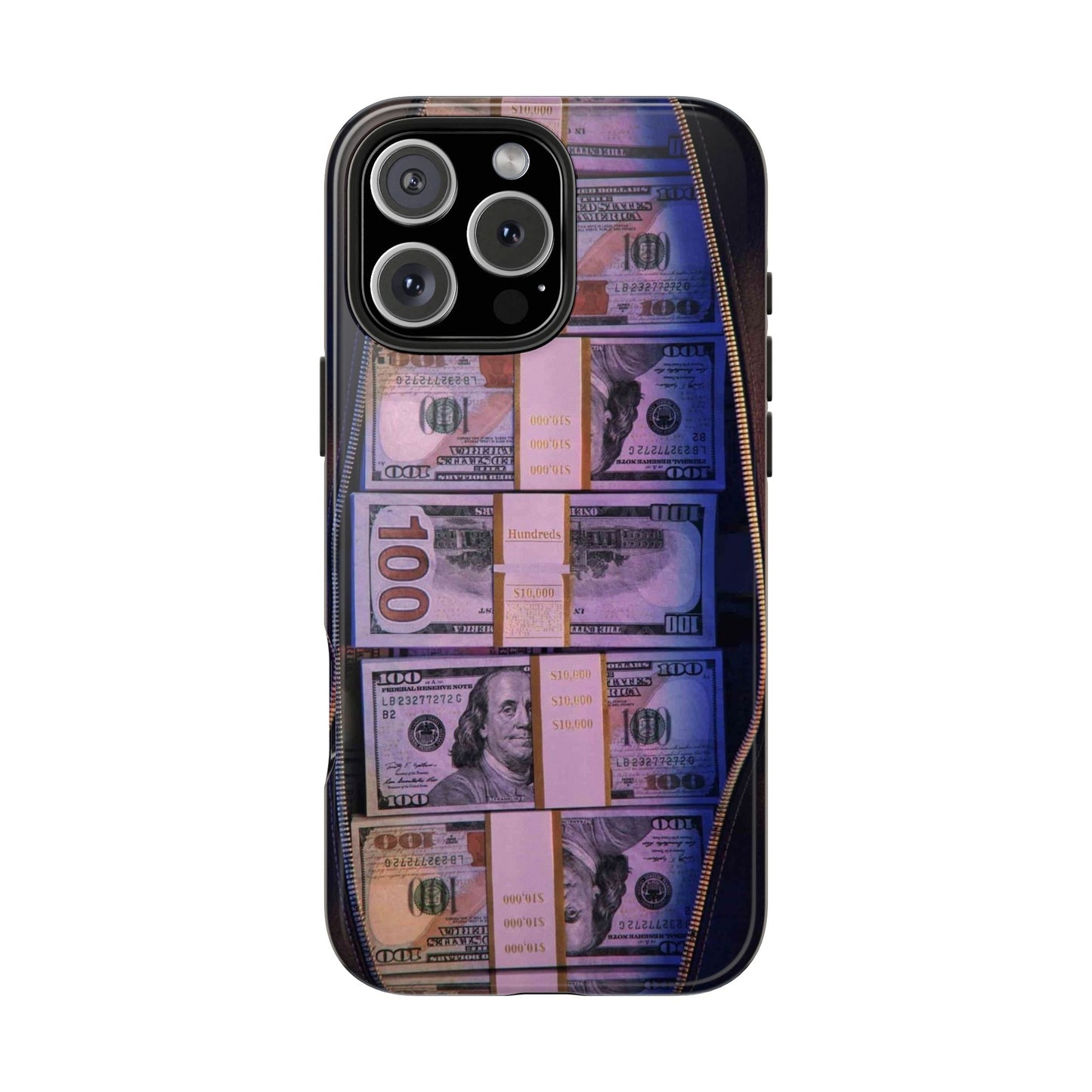 Money in The Bag iPhone Cases - Dollars in the bag