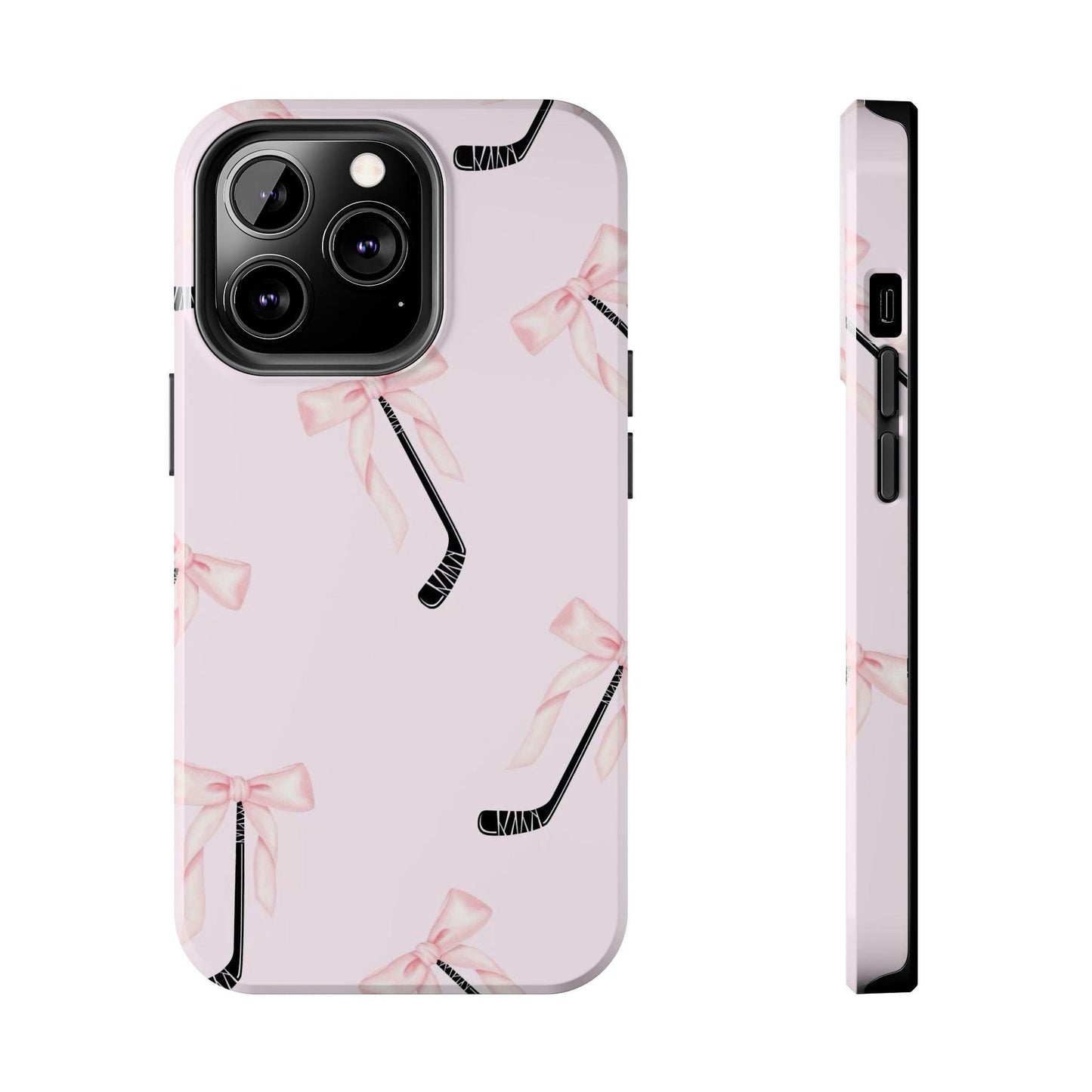 Blush & Puck Elegance Tough iPhone Cases