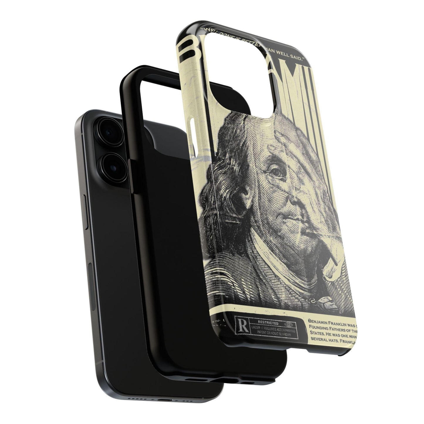 Franklin's Vision Remix Tough iPhone Cases