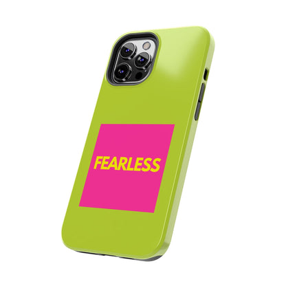 Fearless Tough Neon iPhone Cases