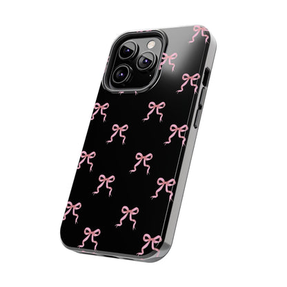 Pink Ribbon Charm iPhone Tough Case