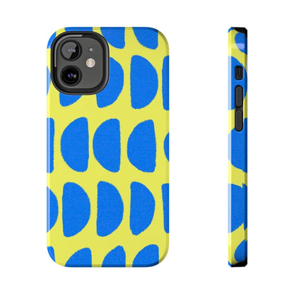 Electric Half-Moons Tough iPhone Cases