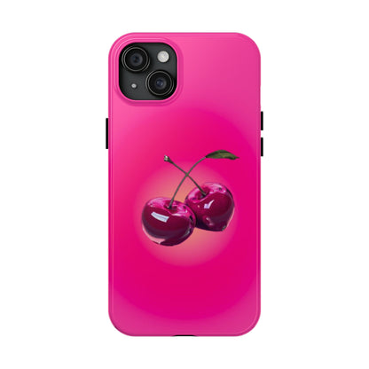 Phone Case - Pink Cherry iPhone Cases