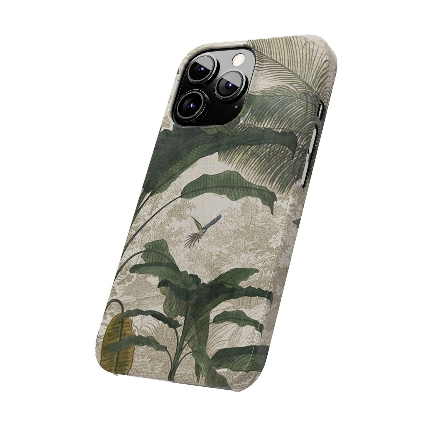 Tropical Paradise Vintage Charm iPhone Cases