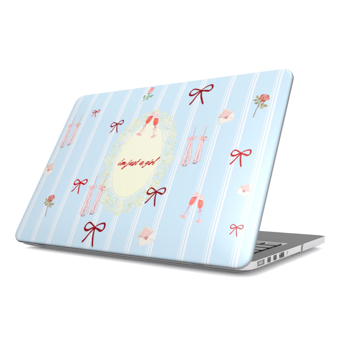 I'm Just a Girl MacBook Case