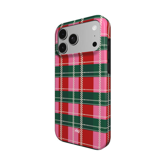 Miss Merry Tartan MagSafe Phone Case