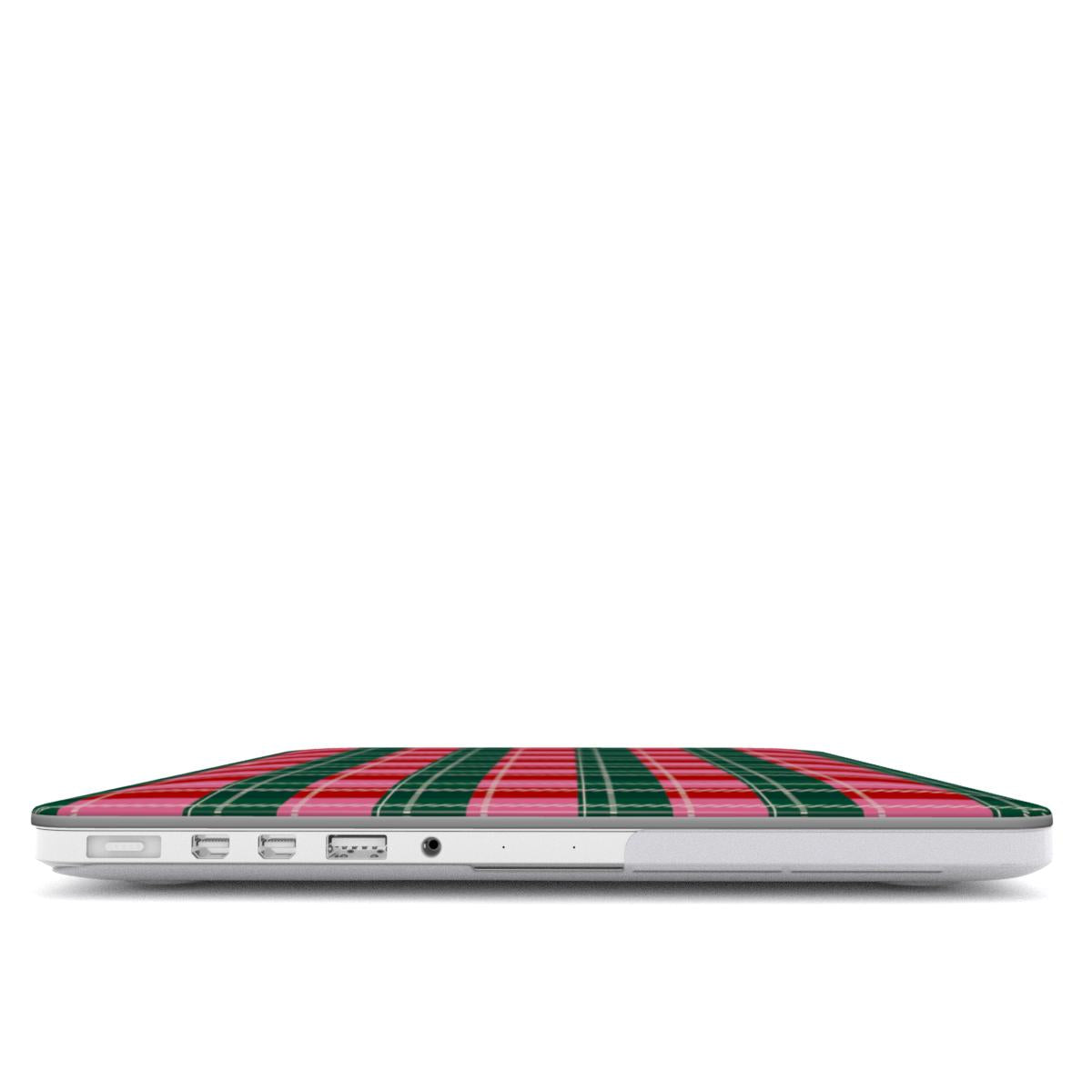 Miss Merry Tartan MacBook Case