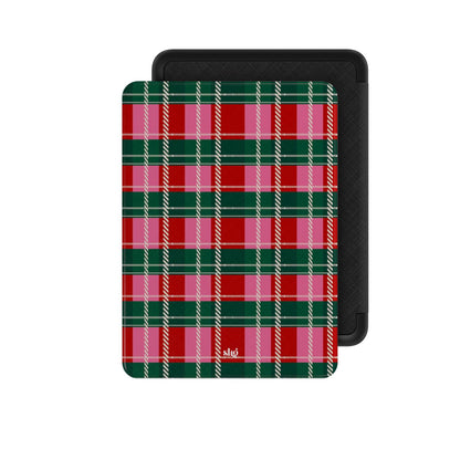 Miss Merry Tartan Kindle Case