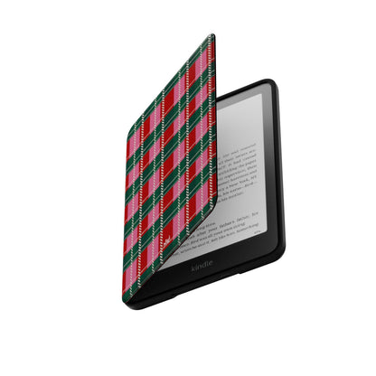 Miss Merry Tartan Kindle Case