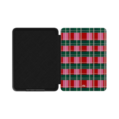 Miss Merry Tartan Kindle Case
