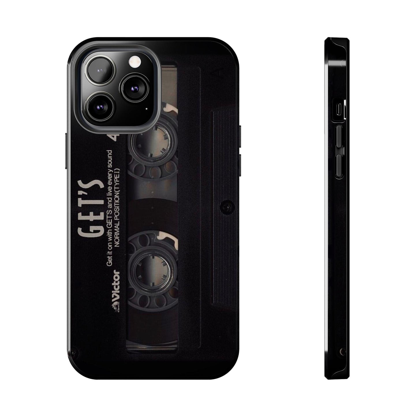 Cassette Tape Aesthetic iPhone Cases