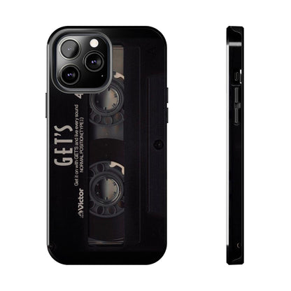 Cassette Tape Aesthetic iPhone Cases