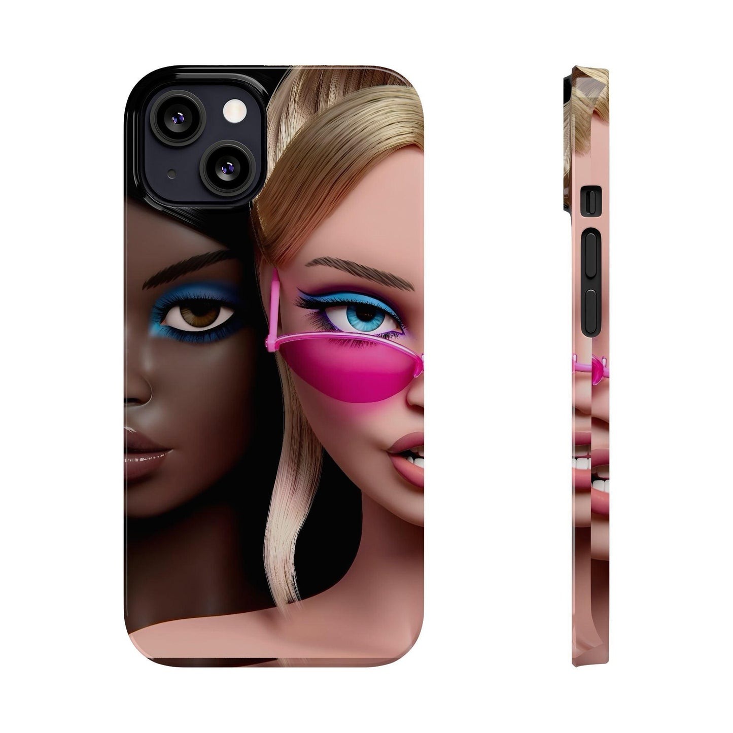 Divas Besties Duo Slim Phone Cases