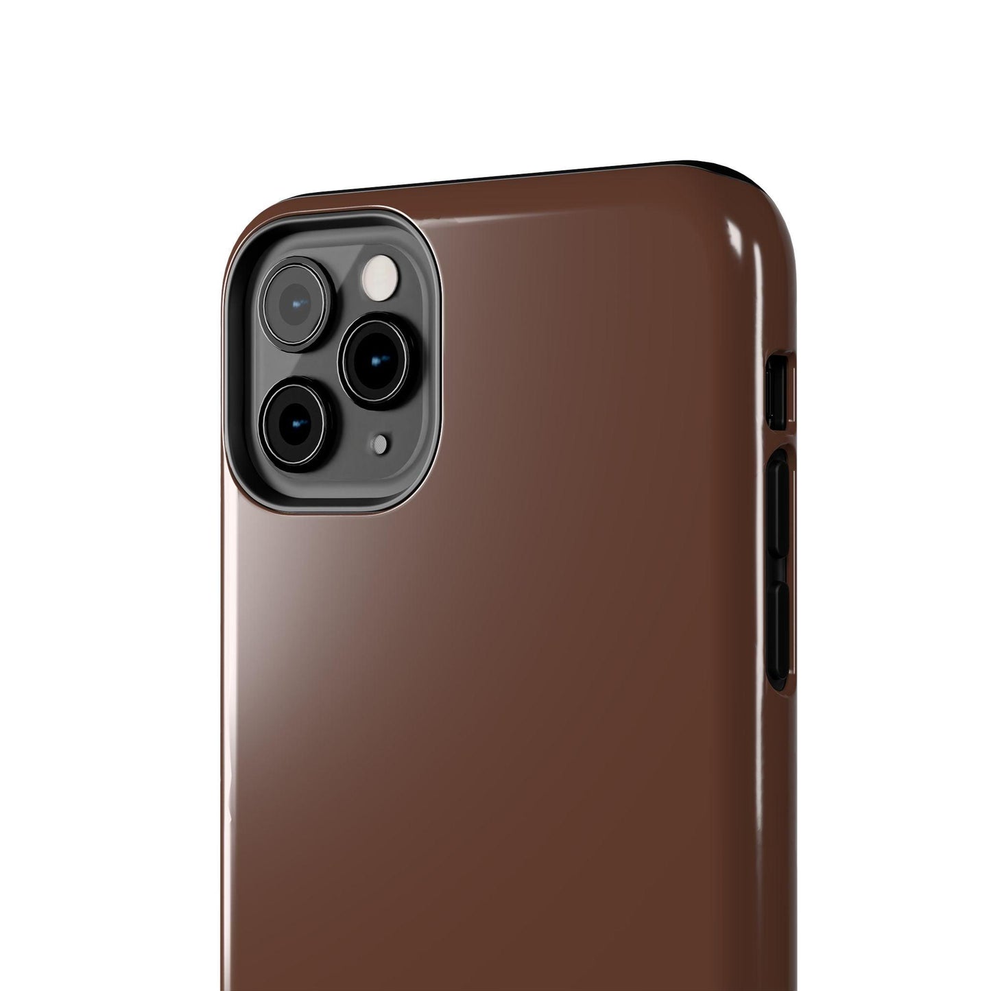 The Basics Coffee Brown iPhone Cases - The Basics Collection