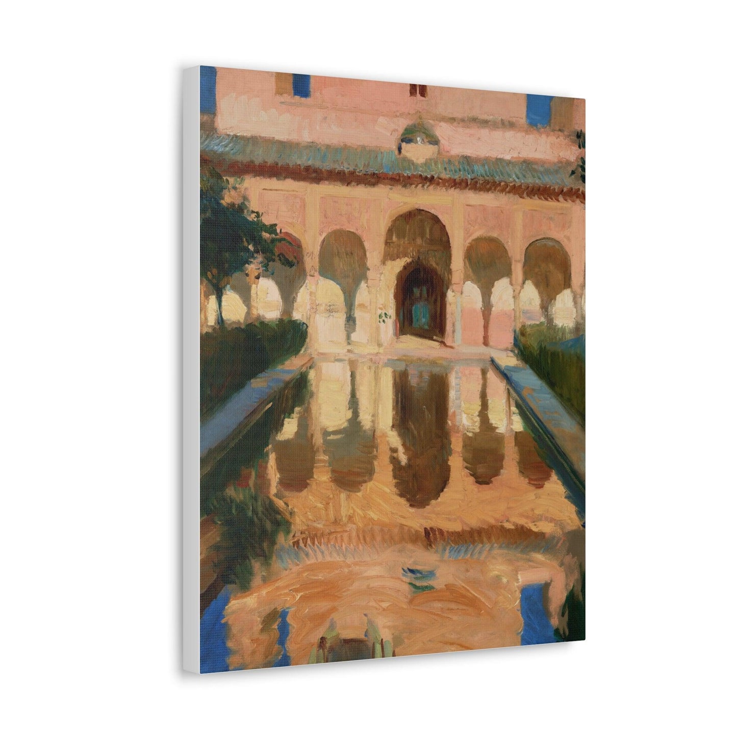 Hall of the Ambassadors, Alhambra, Granada by Joaquín Sorolla y Bastida - Canvas Gallery Wraps