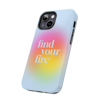 Fine Your Fire Aura iPhone Cases