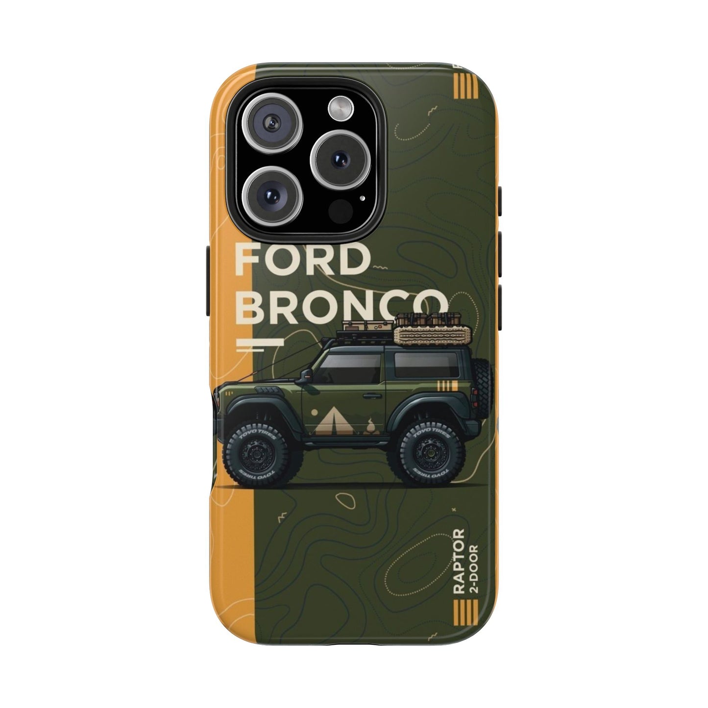 Jeep Cars Tough Phone Case - Rugged Design for Adventure Lovers