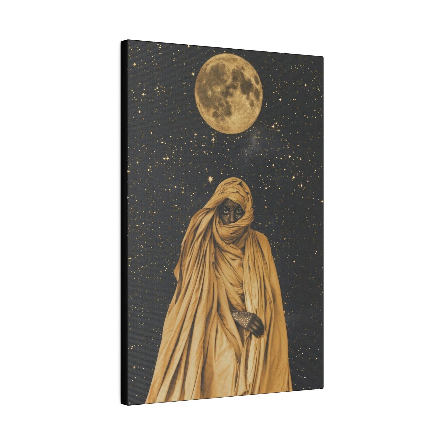 Enchanting The Moon - Matte Canvas, Stretched, 0.75"