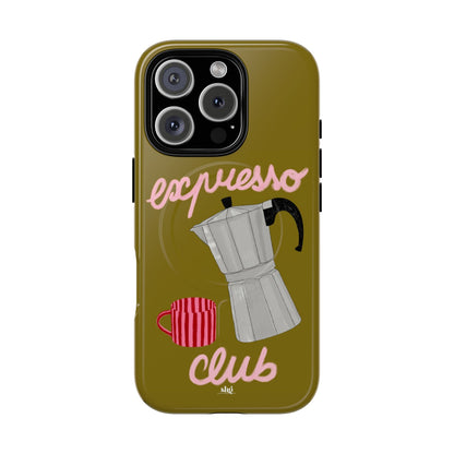 Espresso Club MagSafe Phone Case
