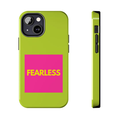 Fearless Tough Neon iPhone Cases