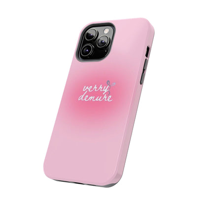 Verry Demure Aura Tough iPhone Cases