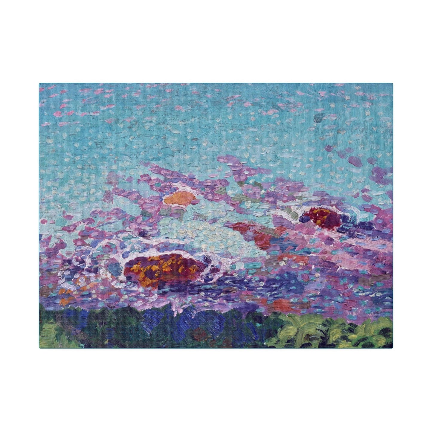 Ocean Coast painting in high resolution by Maurice Denis 1870 to 1943  Matte Canvas, Stretched, 0.75"