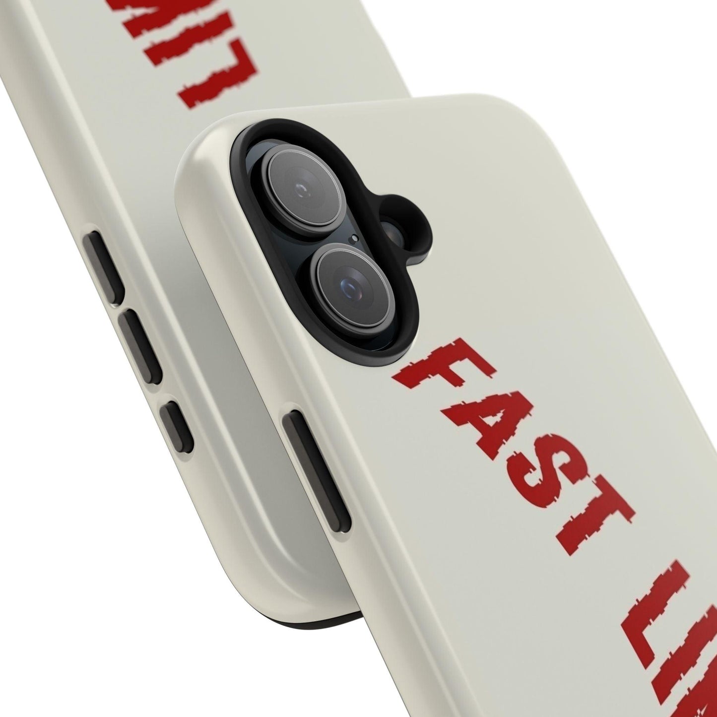 Fast Like a Race Car Tough iPhone Cases