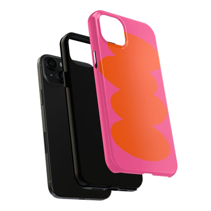 Pink Tangerine Blush Tough iPhone Cases