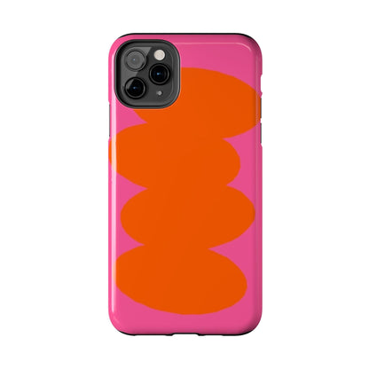 Pink Tangerine Blush Tough iPhone Cases