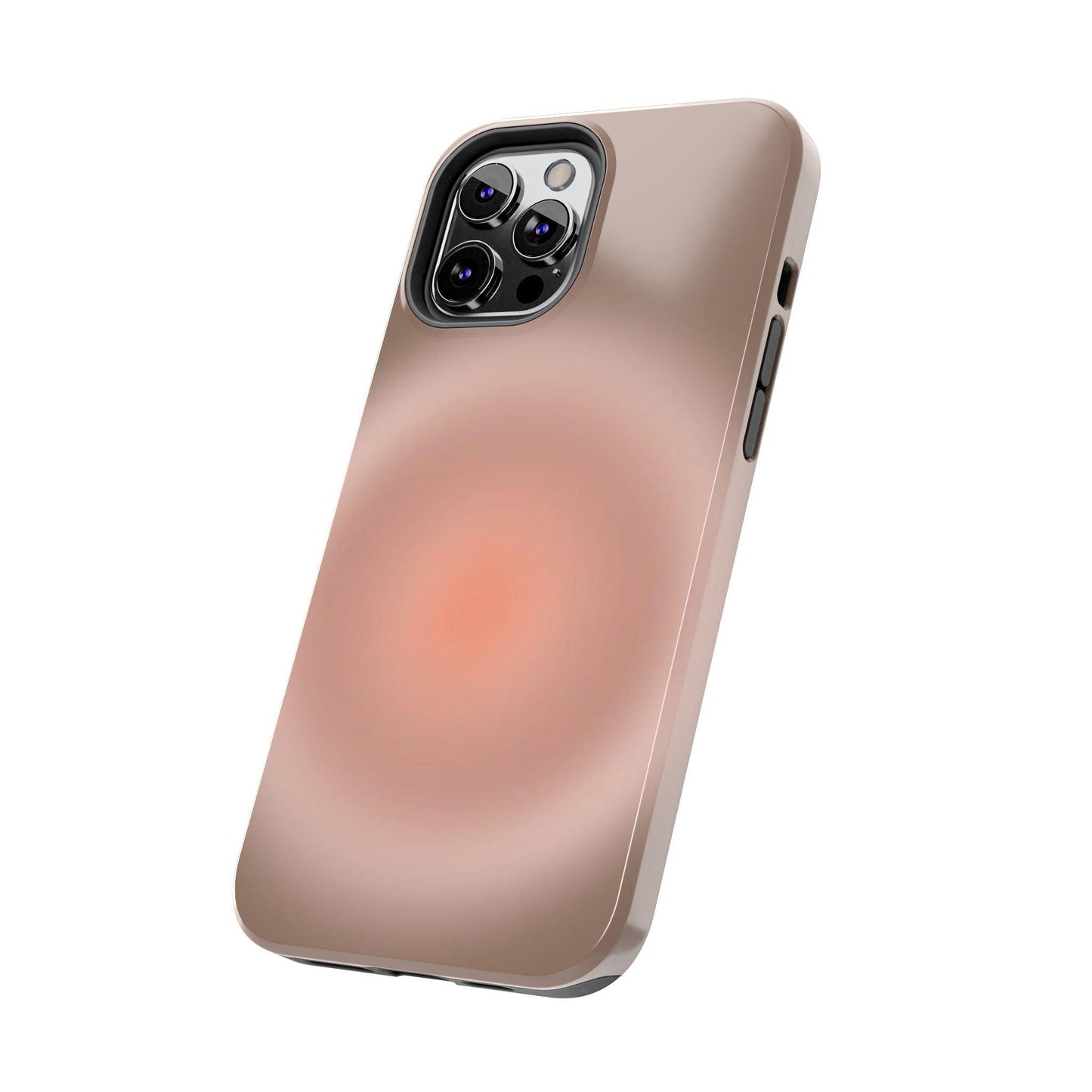 Taupe Aura Tough iPhone Cases