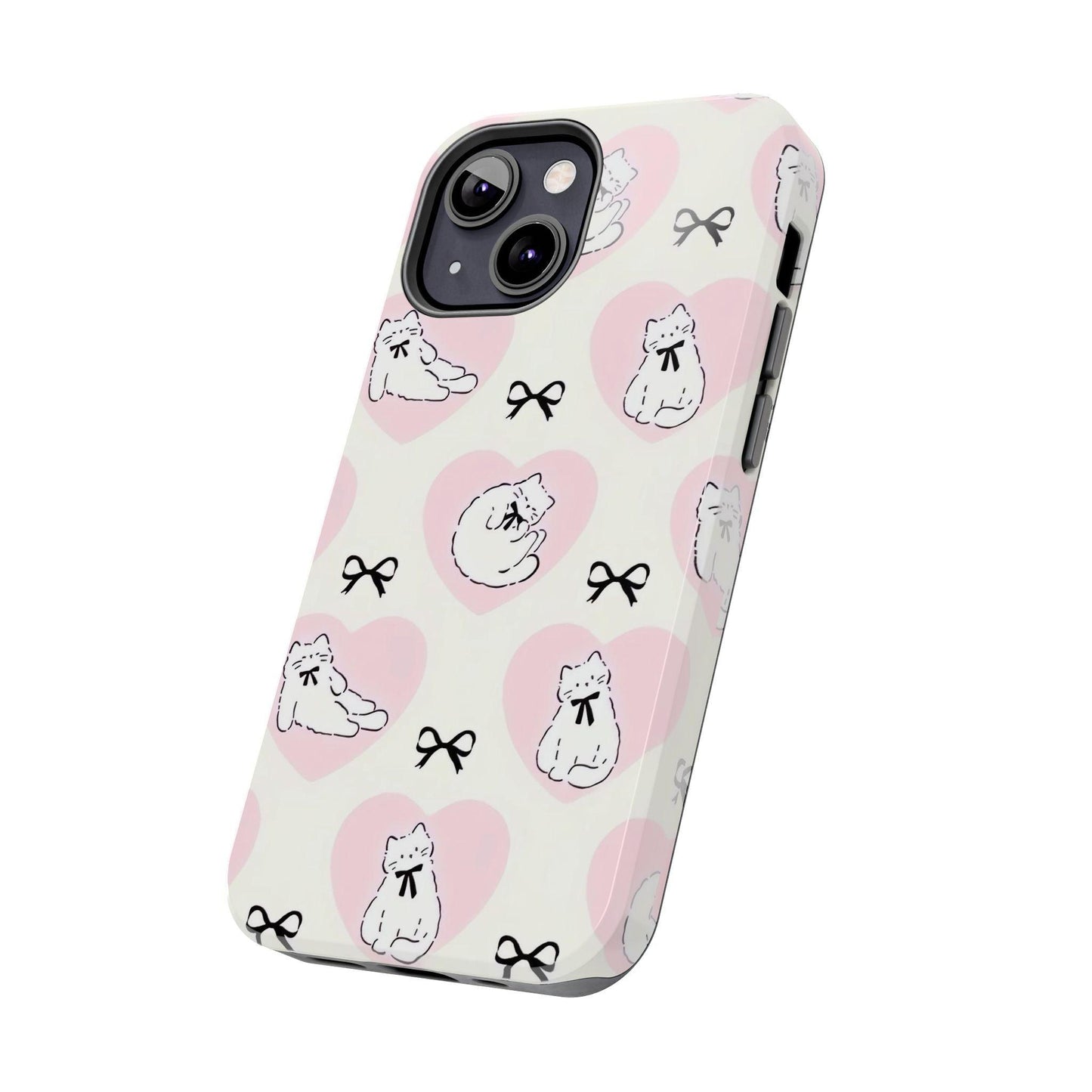 Kitty Love Affair Tough iPhone Cases