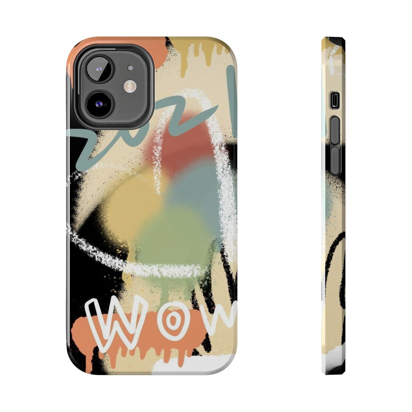 Abstract Splash: Wow Edition Tough iPhone Cases