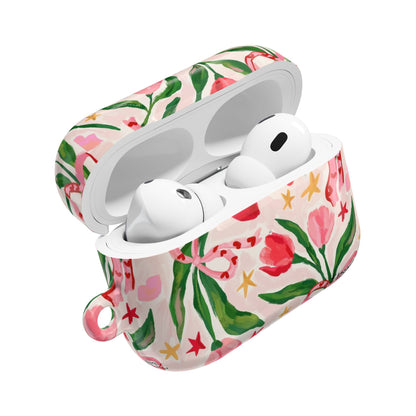 Tulip Love Floral AirPod Case