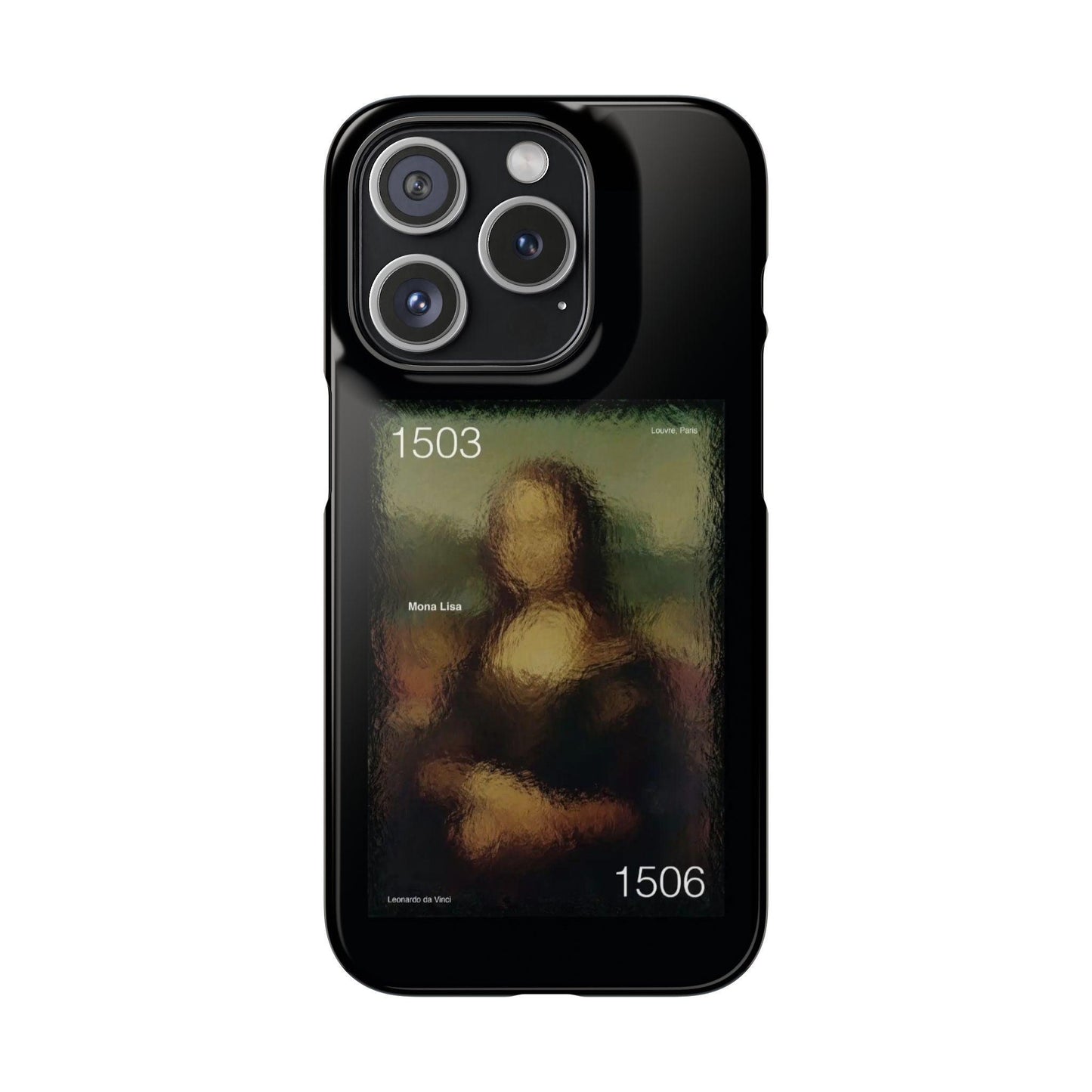 The Blurry Lisa iPhone Snap Cases