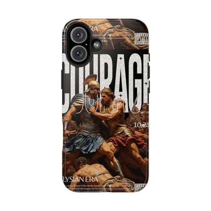 Courage Battle Scene iPhone Cases