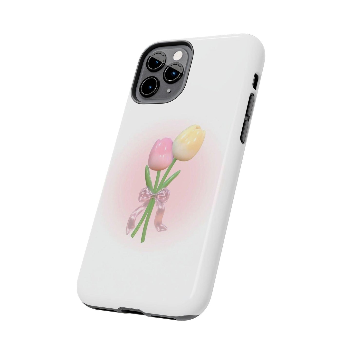 The Tulips Treasure Tough iPhone Cases