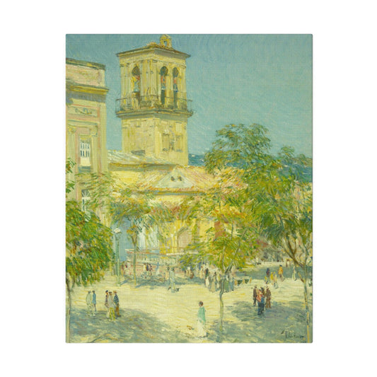 Street of the Great Captain, Córdoba by Frederick Childe Hassam - Matte Canvas, Stretched, 0.75"