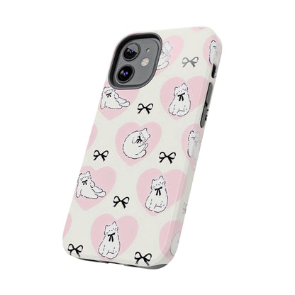 Kitty Love Affair Tough iPhone Cases